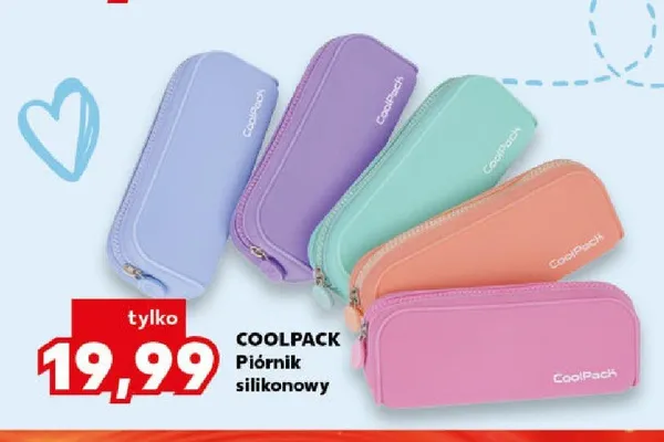 Piórnik silikonowy Coolpack promocja w Kaufland