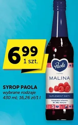 Syrop Paola promocja w Groszek