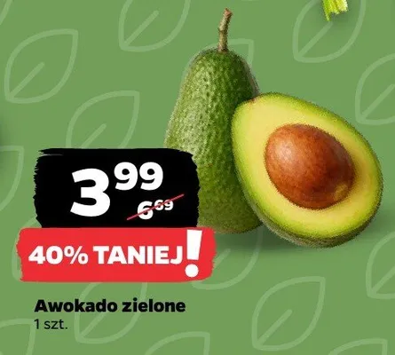 Awokado zielone promocja w Netto