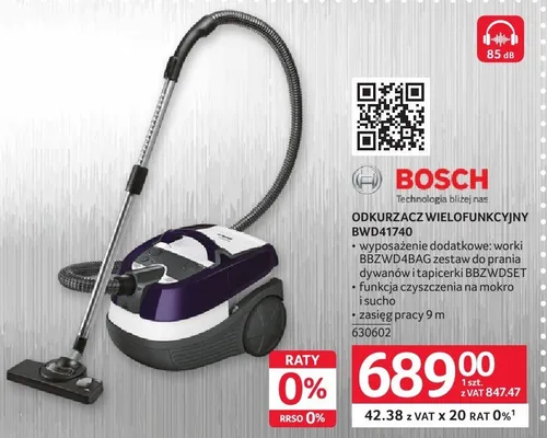 Odkurzacz wielofunkcyjny BWD41740 promocja w Selgros