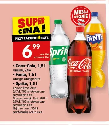 Napój gazowany Coca-Cola Original promocja w Twój Market