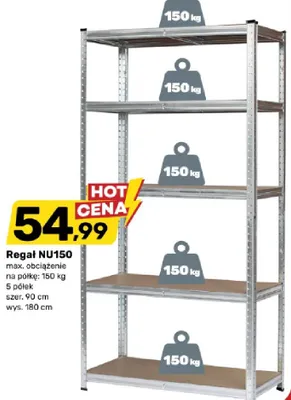 Regał NU150 promocja w Bricomarche
