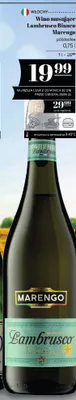 Wino musujące Lambrusco Bianco Marengo półsłodkie promocja w POLOmarket