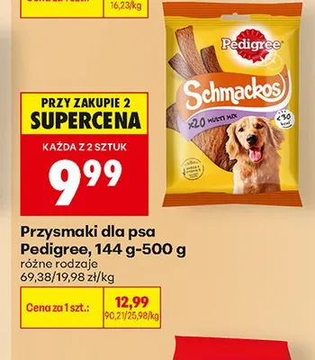 Przysmaki dla psa Pedigree Schmackos promocja w Biedronka