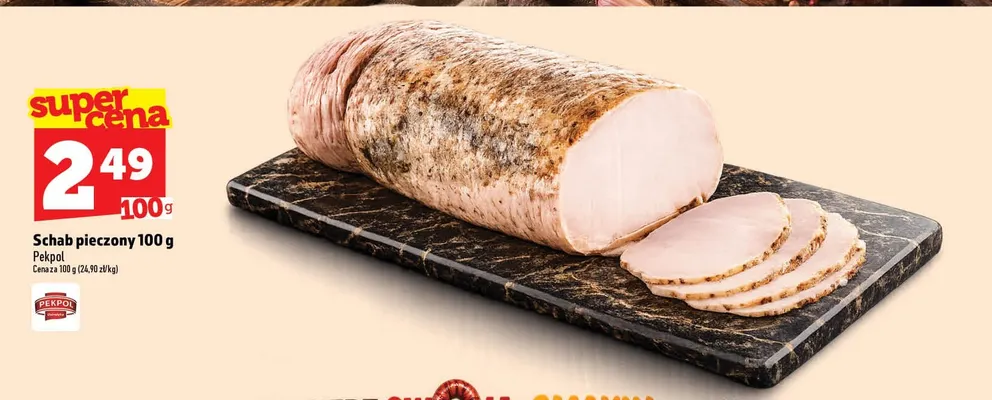 Schab pieczony Pekpol promocja w TOPAZ