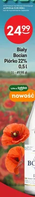 Wódka Biały Bocian Piórko 22% promocja w Żabka