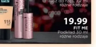 Podkład do twarzy Maybelline Fit Me promocja w Drogerie Laboo