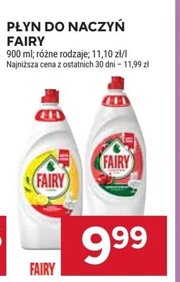 Płyn do naczyń Fairy promocja w Stokrotka