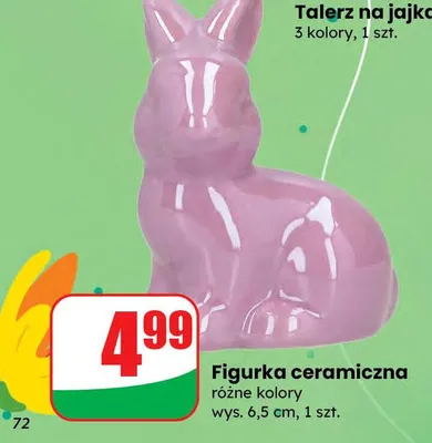 Figurka ceramiczna różne kolory promocja w Dino
