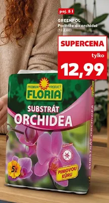 Podłoże do orchidei Greenpol promocja w Kaufland