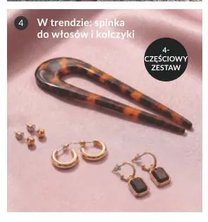 Zestaw ze spinką do włosów i kolczykami Heidi promocja w AVON