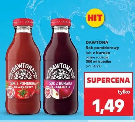 Sok pomidorowy Dawtona promocja w Kaufland