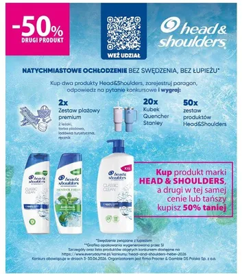 Produkty Head&Shoulders promocja w Hebe