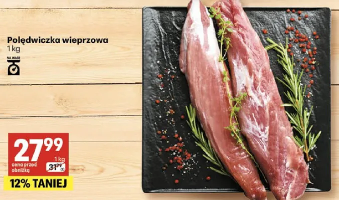Polędwiczka wieprzowa promocja w Delikatesy Centrum