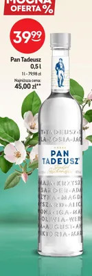 Wódka Pan Tadeusz promocja w Żabka