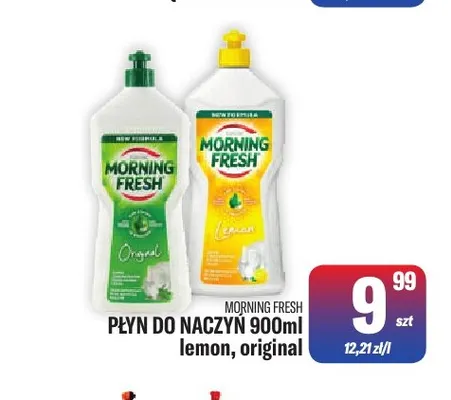 Płyn do naczyń lemon Morning Fresh promocja w Tomi Markt