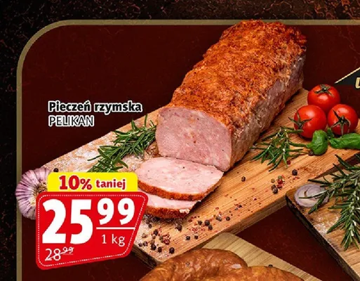 Pieczeń rzymska Pelikan promocja w Prim Market