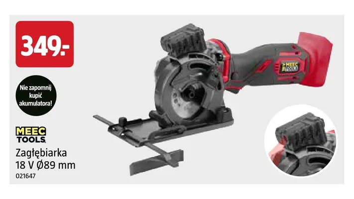 Zagłębiarka Meec Tools promocja w Jula