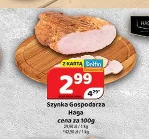 Szynka Gospodarza Haga promocja w Delfin