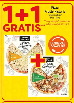 Pizza 4 sery Proste Historie z Pieca Kamiennego promocja w POLOmarket