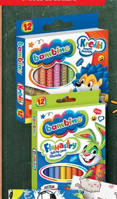 Kredki Bambino promocja w Gram Market