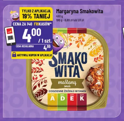 Margaryna Smakowita promocja w POLOmarket