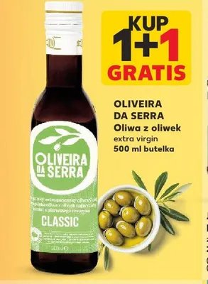 Oliwa z oliwek extra virgin Oliveira da Serra promocja w Kaufland