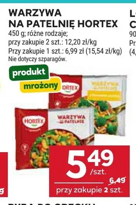Warzywa na patelnię Hortex promocja w Stokrotka