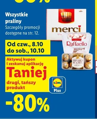 Czekoladki Merci Finest Selection promocja w Lidl