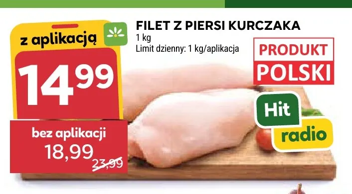 Filet z piersi kurczaka promocja w Stokrotka