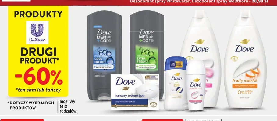 Produkty Unilever promocja w Intermarche