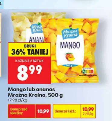 Mango mrożone Mroźna Kraina promocja w Biedronka