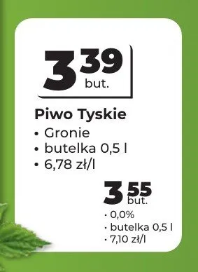 Piwo Tyskie Gronie promocja w Odido