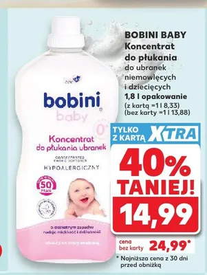 Koncentrat do płukania Bobini Baby promocja w Kaufland