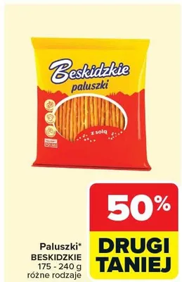 Paluszki Beskidzkie promocja w Carrefour Market