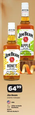 Likier na bazie bourbonu Jim Beam Apple promocja w Netto