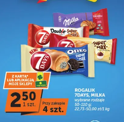Rogalik 7Days Oreo Super Max promocja w ABC