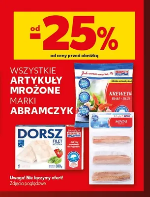 Krewetki białe Abramczyk promocja w Kaufland