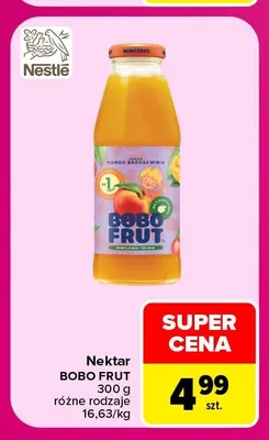 Nektar Bobo Frut promocja w Carrefour