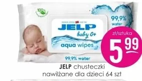 Chusteczki nawilżane dla dzieci 64 szt. Jelp promocja w Drogerie Jasmin