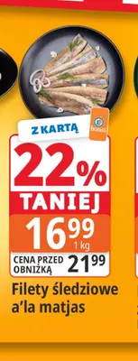 Filety śledziowe a'la matjas promocja w Leclerc