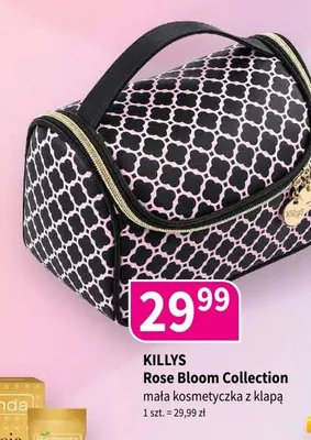 Kosmetyczka mała z klapą Killys Rose Bloom Collection promocja w Drogerie Polskie