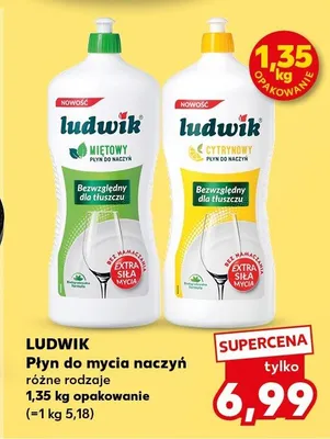 Płyn do mycia naczyń różne rodzaje promocja w Kaufland