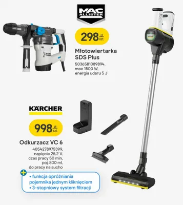 Odkurzacz VC 6 promocja w Castorama