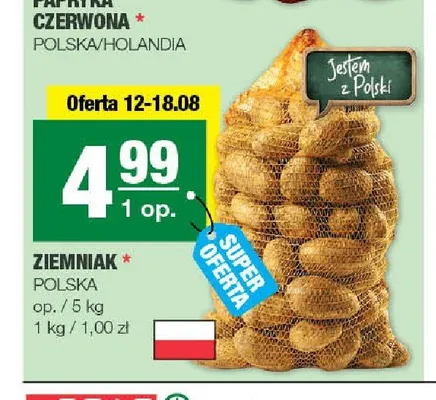 Ziemniak promocja w SPAR