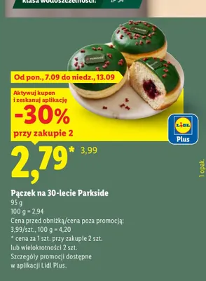 Pączek na 30-lecie Parkside promocja w Lidl