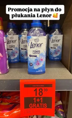 Płyn do płukania tkanin promocja w Aldi