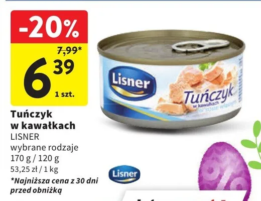 Tuńczyk w kawałkach promocja w Intermarche