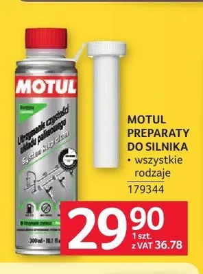 Preparaty do silnika MOTUL promocja w Selgros