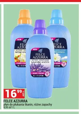 Płyn do płukania tkanin Felce Azzurra promocja w Merkury Market